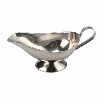 Hot Selling Stainless Steel Gravy Boat Juice