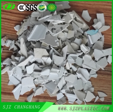 White and Grey Rigid Recycled PVC Scrap PVC Powder PVC Granules for Pipe