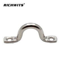 Boat awning accessories Stainless Steel wire eye strap Deck Tie Down wire eye strap