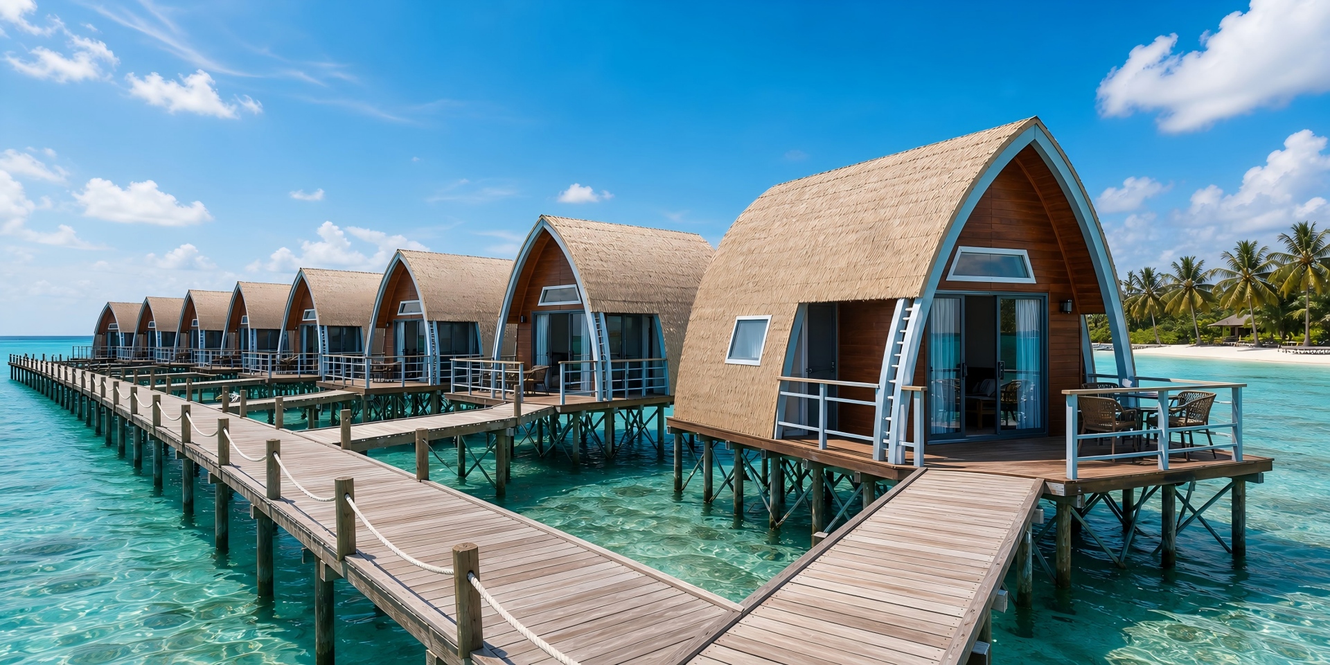 сборный-надводный-гостиничный-номер-экстерьер-введение prefab-overwater-hotel-room-exterior-introduction