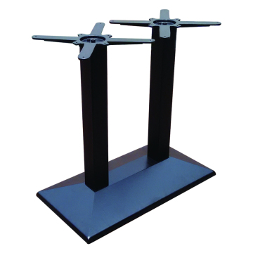 Metal square Double Tube Table Legs