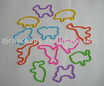 Animal shape silicone band