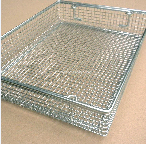 Mesh Stainless Steel Welded Basket Mesh