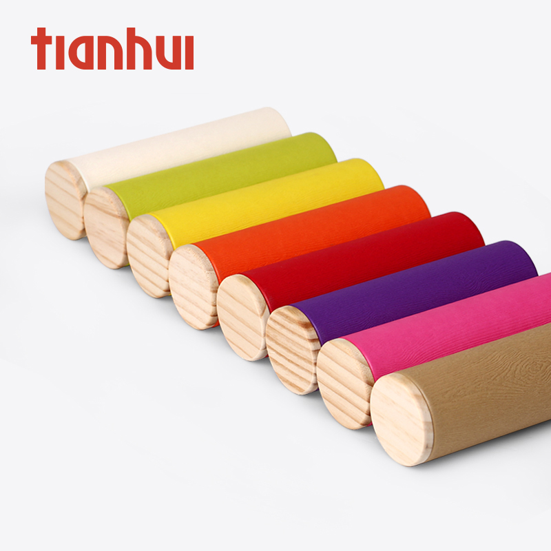 Colorful Food Grade Kraft Tea Paper Tube Packaging Paper and Pine Wood,120g Specialty Paper Chocolate Cylinder Tianhui Accept