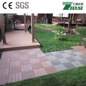 wpc portable diy decking patio garden balcony using from factory