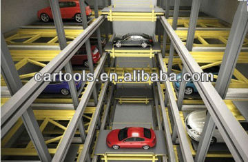 Intelligent underground stack car parking system