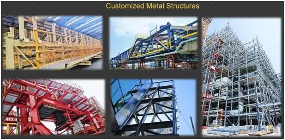 Hot DIP Galvanized Light Steel Structure Storage Racking Platform