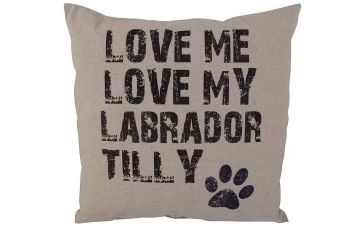 Polyester Fabric Dog Personalized Pillowcases For Home Decoration