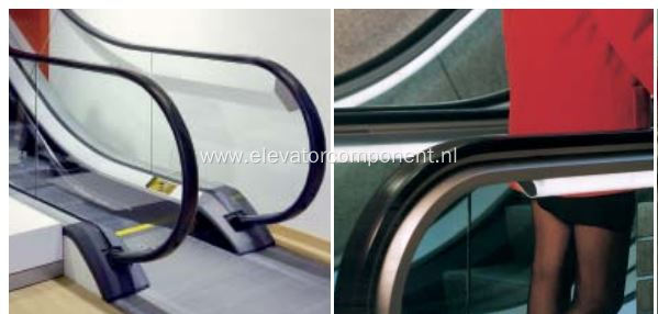 Moving Rubber Handrail for Sch****** Escalators