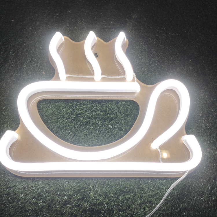 Custom led coffee neon logo sign wholesale neon signs coffee shop business outdoor led logo sign display