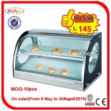 Table Top food warmer display case / hot food display cabinet