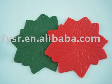 silicone cup mat/silicone coffee cup mat