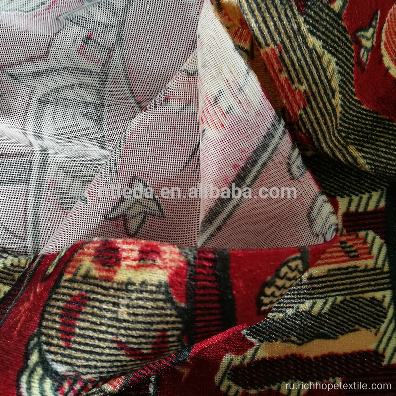 Ткань с принтом в турецком стиле для домашнего текстиля