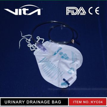 2000ml PVC Luxury Urinary Drainage Bag Urine Bag