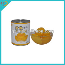 425g yellow peach in cans with syrup