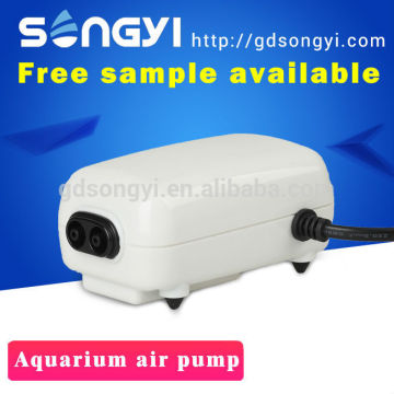 White ABS plastic Fish Tank Air Pump