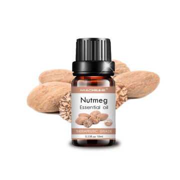 pure natural 10ml nutmeg essential oil extract nutmeg oil