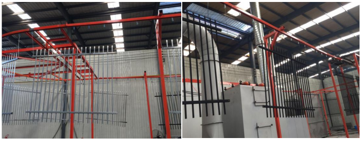 Prix ​​bas décoratif de haute qualité ISO 9001 clôture en fer forgé pas cher / clôture en acier en métal