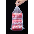 Sac plat en plastique PE transparent sur rouleau