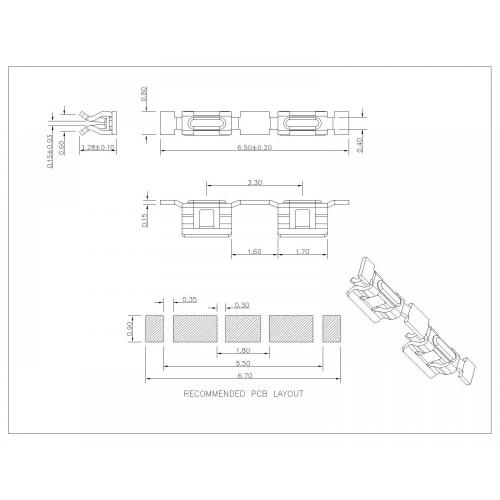 SF-065-XX-11 스프링 손가락 L 6.5mm