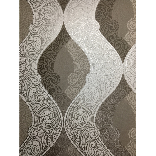 wallpaper pola bunga damask desain eropa 1.06m