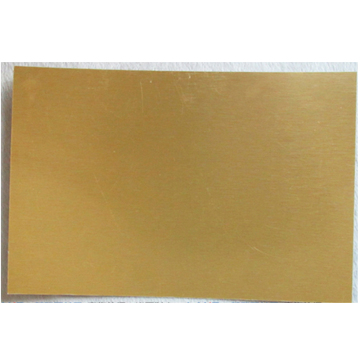 Custom heat transfer gold pearl plate