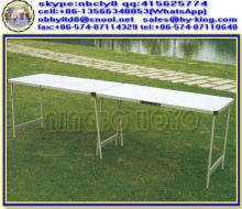 Plastic folding table , cheap tall folding table , camping folded table with handle