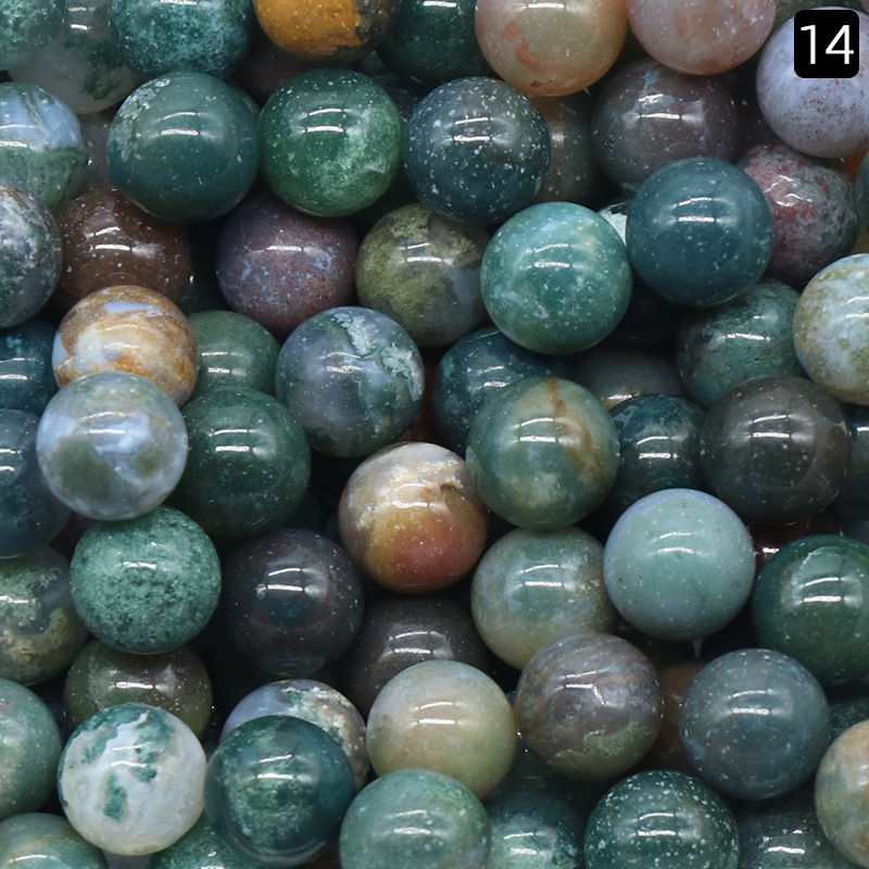 Bolas de chakra jasper de 16 mm para meditar la decoración del hogar