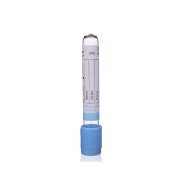 Tubos PT Vacutainer de sangre con citrato de sodio Blue Top