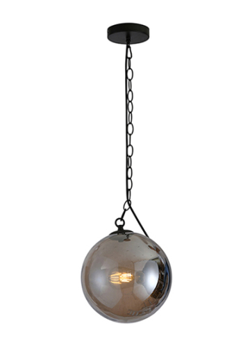 Modern Blown Glass Ball Hanging Pendant Lamp