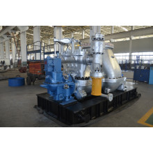 Back Pressure of Condensing Steam Turbine