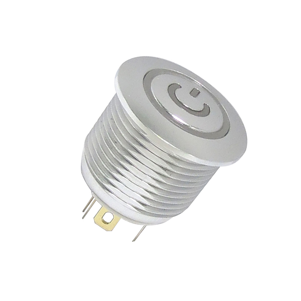 Swiċċ tal-Push Button tal-Metall 16MM LED