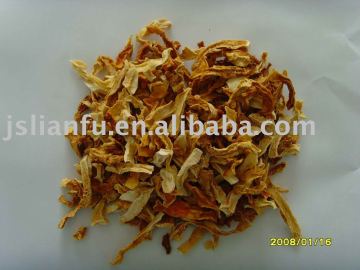 Dehydrated pumpkin strip