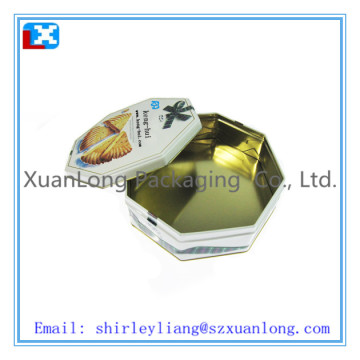 Rectangular Biscuit Cookies Tin Box