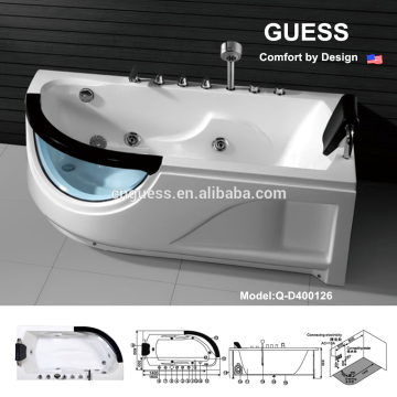 Corner bathtub whirlpool bathtub bathroom product