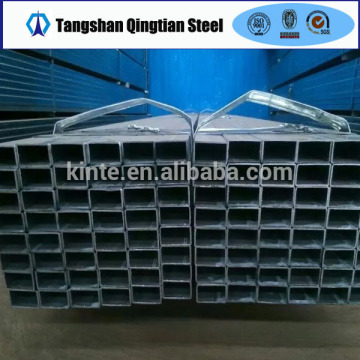 black galvanized rectangular pipe