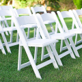 Penerimaan Perjamuan Modern White Folding Events Chairs