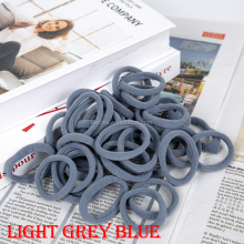 Cotton Hairbands for Thick Hair - 100pcs/bag No Damage Thick Seamless Hair Ties