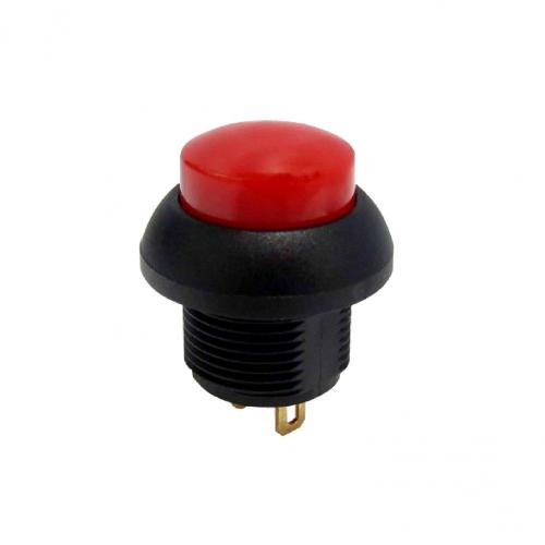 Impermeable de 12 mm Momentario SPDT Push Button Switch