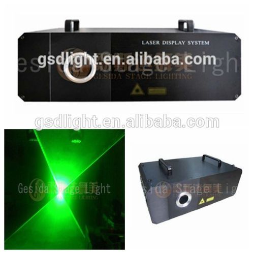 Professional 1W Single Green Animation Laser Light Stage Projector