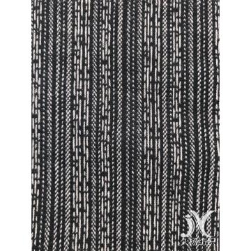 Navy Stripe Jacquard Knit Fabric