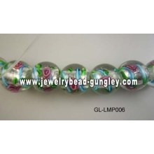flower lampwork beads for DIY jewelry