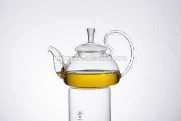 Pyrex Glass Tea Pot, Heat Resistant Handcrafted Infuser Turkish Tea Pot