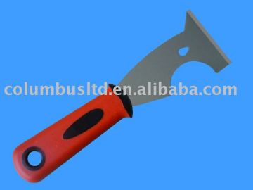 scraper with rubber handle