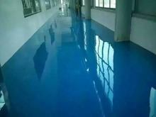 Solvent-free epoxy self-flowing flat paint