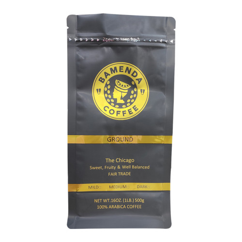 Nuevas bolsas de café personalizadas de impresión de huecograbado con válvula