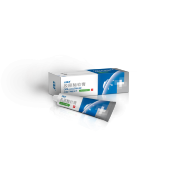 Salep kolagenase 15G: 3750U-enzymatic debridement