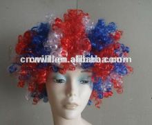 football wigs football fan wigs hair flag wig fan wigs