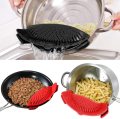 Klip Silikon Strainer Dapur