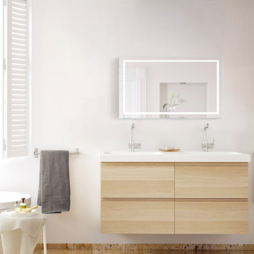 IP44 Waterproof Illuminated Wall Mounted Bathroom Mirror